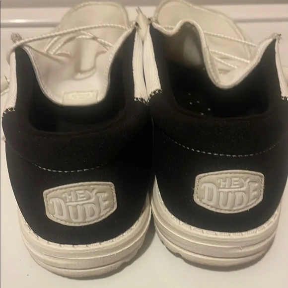 Hey Dude Men's White Casual Shoes - Picture 2 of 5